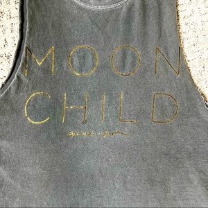 spiritual gangster moon child muscle tee